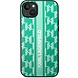Karl Lagerfeld Karl Lagerfeld iPhone 14 Plus Back cover case - Monogram Stripe - Green Karl Lagerfeld Karl Lagerfeld iPhone 14 Plus Back cover case - Monogram Stripe - Green