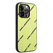 Karl Lagerfeld Karl Lagerfeld iPhone 14 Pro Back cover case - Logomania - Yellow Karl Lagerfeld Karl Lagerfeld iPhone 14 Pro Back cover case - Logomania - Yellow