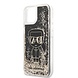 Karl Lagerfeld Karl Lagerfeld iPhone 14 Plus Back cover case - Liquid Glitter - Gatsby Ikonik - Black Karl Lagerfeld Karl Lagerfeld iPhone 14 Plus Back cover case - Liquid Glitter - Gatsby Ikonik - Black