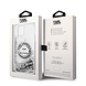 Karl Lagerfeld Karl Lagerfeld iPhone 14 Plus Back cover case - Liquid Glitter - RSG - Silver Karl Lagerfeld Karl Lagerfeld iPhone 14 Plus Back cover case - Liquid Glitter - RSG - Silver