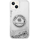 Karl Lagerfeld Karl Lagerfeld iPhone 14 Plus Backcover hoesje - Liquid Glitter - RSG - Zilver Karl Lagerfeld Karl Lagerfeld iPhone 14 Plus Backcover hoesje - Liquid Glitter - RSG - Zilver