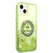Karl Lagerfeld Karl Lagerfeld iPhone 14 Plus Back cover case - Liquid Glitter - RSG - Green Karl Lagerfeld Karl Lagerfeld iPhone 14 Plus Back cover case - Liquid Glitter - RSG - Green