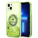 Karl Lagerfeld Karl Lagerfeld iPhone 14 Plus Back cover case - Liquid Glitter - RSG - Green Karl Lagerfeld Karl Lagerfeld iPhone 14 Plus Back cover case - Liquid Glitter - RSG - Green