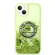 Karl Lagerfeld Karl Lagerfeld iPhone 14 Plus Backcover hoesje - Liquid Glitter - RSG - Groen Karl Lagerfeld Karl Lagerfeld iPhone 14 Plus Backcover hoesje - Liquid Glitter - RSG - Groen