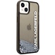 Karl Lagerfeld Karl Lagerfeld iPhone 14 Plus Back cover coque - Liquid Glitter - Noir Karl Lagerfeld Karl Lagerfeld iPhone 14 Plus Back cover coque - Liquid Glitter - Noir