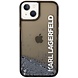 Karl Lagerfeld Karl Lagerfeld iPhone 14 Plus Back cover coque - Liquid Glitter - Noir Karl Lagerfeld Karl Lagerfeld iPhone 14 Plus Back cover coque - Liquid Glitter - Noir