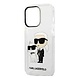 Karl Lagerfeld Karl Lagerfeld iPhone 14 Pro Backcover hoesje - Karl & Choupette - Transparant Karl Lagerfeld Karl Lagerfeld iPhone 14 Pro Backcover hoesje - Karl & Choupette - Transparant