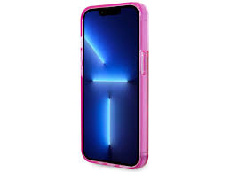Karl Lagerfeld Karl Lagerfeld iPhone 14 Pro Backcover hoesje - Liquid Glitter - Roze, foto 4 van 6