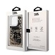 Karl Lagerfeld Karl Lagerfeld iPhone 14 Pro Back cover case - Liquid Glitter - Gatsby Ikonik - Black Karl Lagerfeld Karl Lagerfeld iPhone 14 Pro Back cover case - Liquid Glitter - Gatsby Ikonik - Black