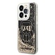 Karl Lagerfeld Karl Lagerfeld iPhone 14 Pro Back cover case - Liquid Glitter - Gatsby Ikonik - Black Karl Lagerfeld Karl Lagerfeld iPhone 14 Pro Back cover case - Liquid Glitter - Gatsby Ikonik - Black
