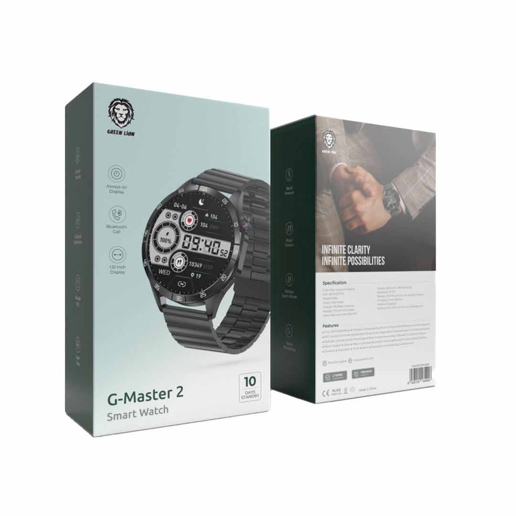 Green Lion Green Lion G-Master 2 Smart Watch, foto 2 van 2