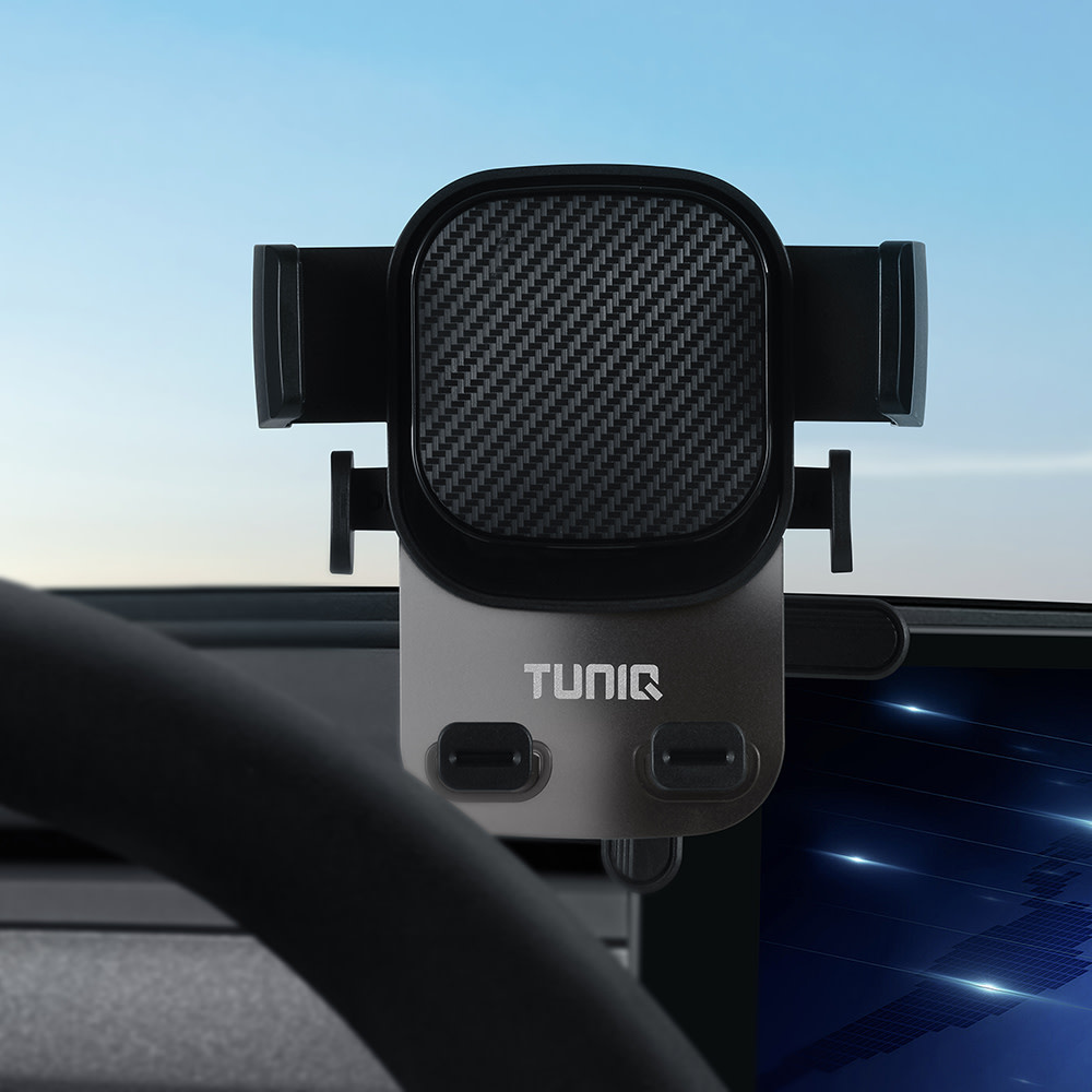 TUNIQ TUNIQ Telefoonhouder auto screen corners - Zwart, foto 6 van 6