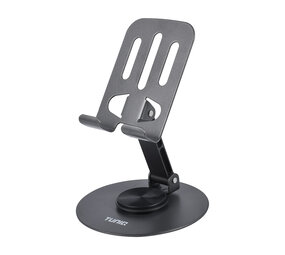 TUNIQ TUNIQ Support de téléphone desk - foldable - Noir TUNIQ TUNIQ Support de téléphone desk - foldable - Noir