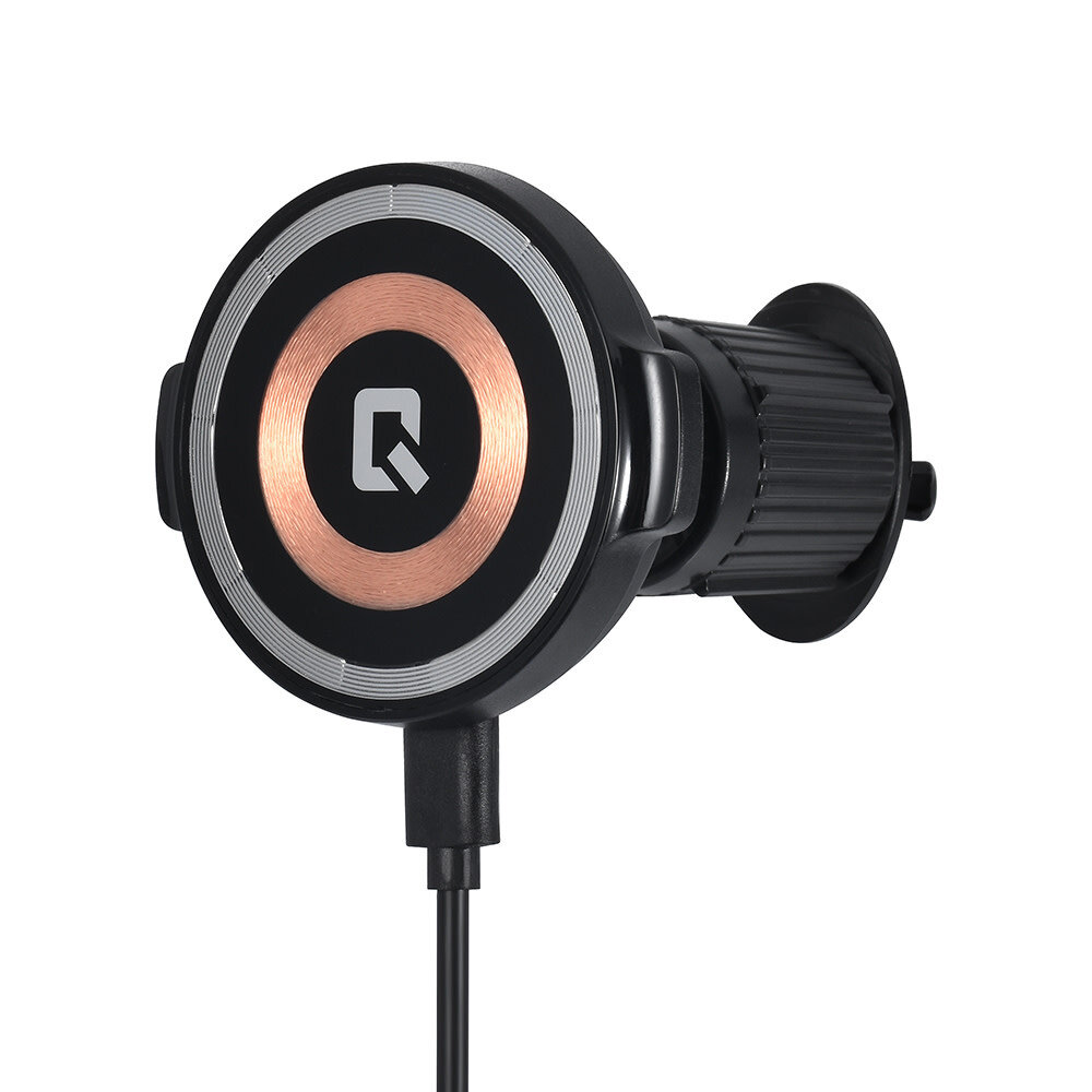 TUNIQ TUNIQ 2 in 1 Telefoonhouder auto magsafe charger & phone holder - air vents - Zwart TUNIQ TUNIQ 2 in 1 Telefoonhouder auto magsafe charger & phone holder - air vents - Zwart