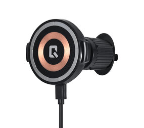 TUNIQ TUNIQ 2 in 1 Telefoonhouder auto magsafe charger & phone holder - air vents - Zwart TUNIQ TUNIQ 2 in 1 Telefoonhouder auto magsafe charger & phone holder - air vents - Zwart