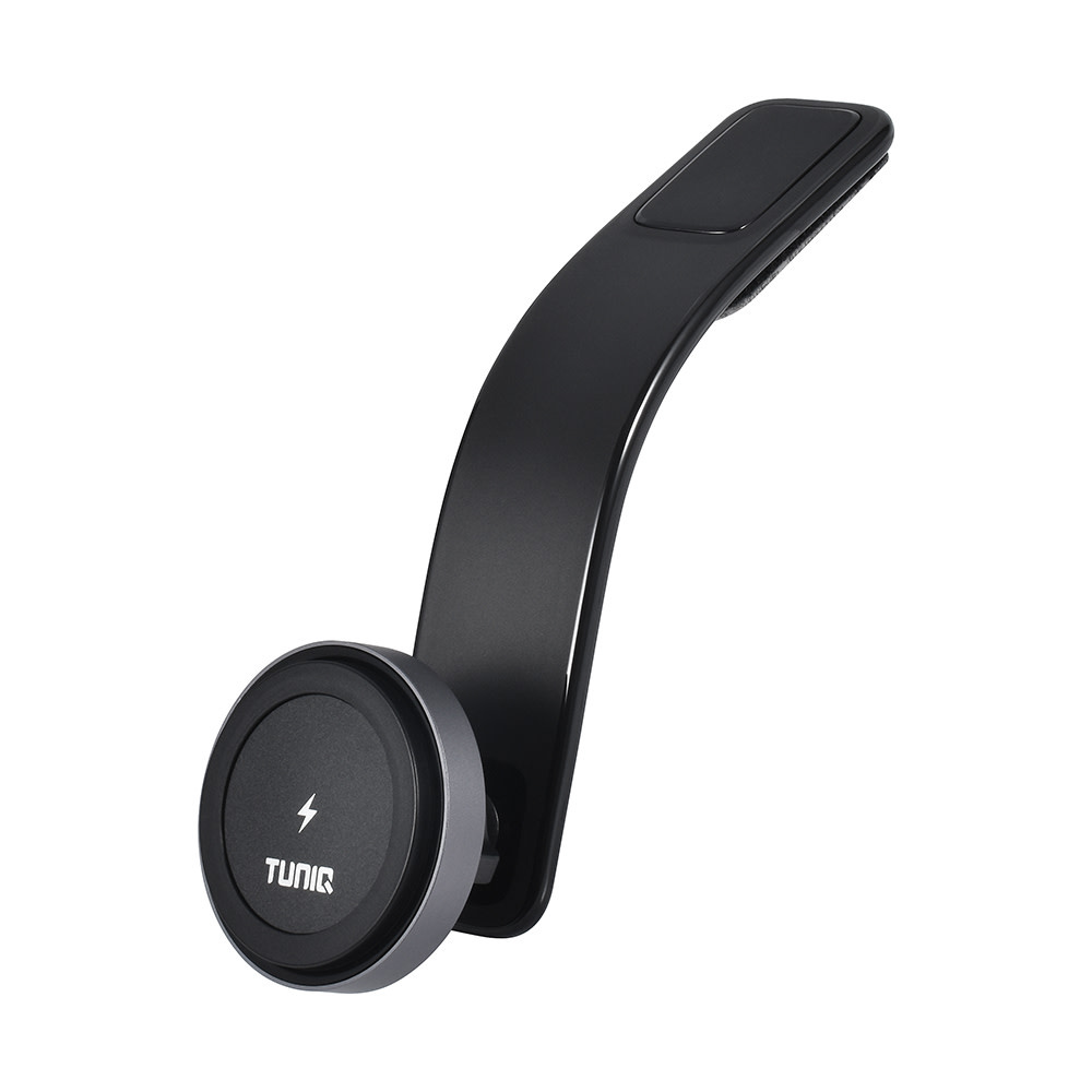 TUNIQ TUNIQ Telefoonhouder auto long arm magnetic - Zwart, foto 2 van 6