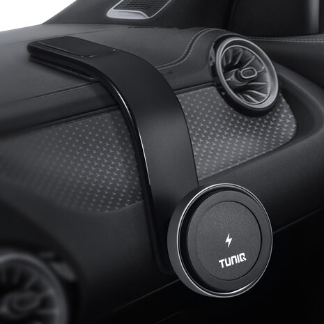 TUNIQ TUNIQ Handyhalter Auto - long arm magnetic - Schwarz TUNIQ TUNIQ Handyhalter Auto - long arm magnetic - Schwarz