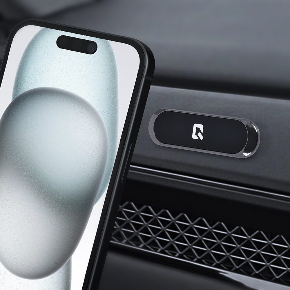TUNIQ TUNIQ Telefoonhouder auto magnectic dashboard - Zwart, foto 3 van 4