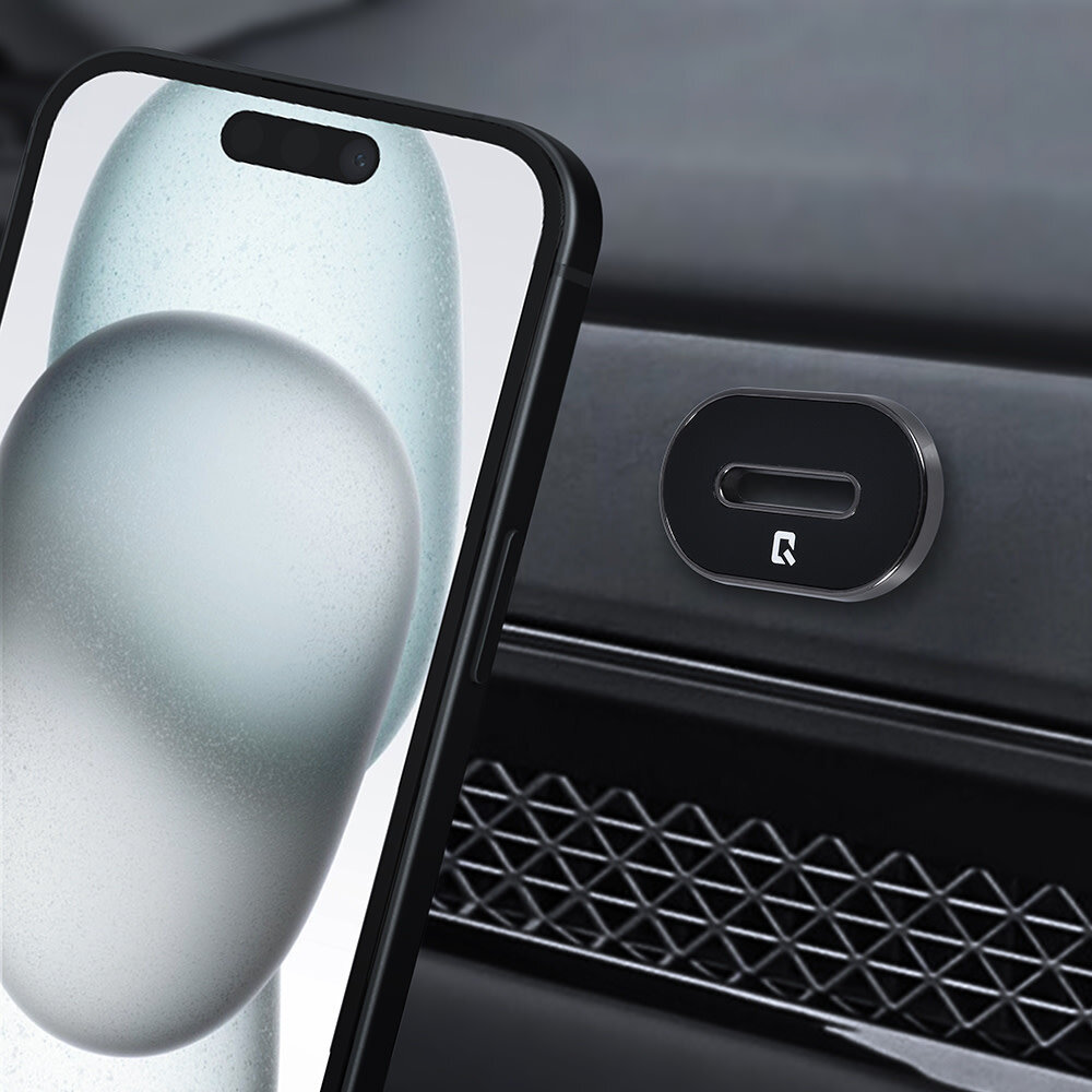 TUNIQ TUNIQ Telefoonhouder auto magnectic dashboard - Zwart TUNIQ TUNIQ Telefoonhouder auto magnectic dashboard - Zwart