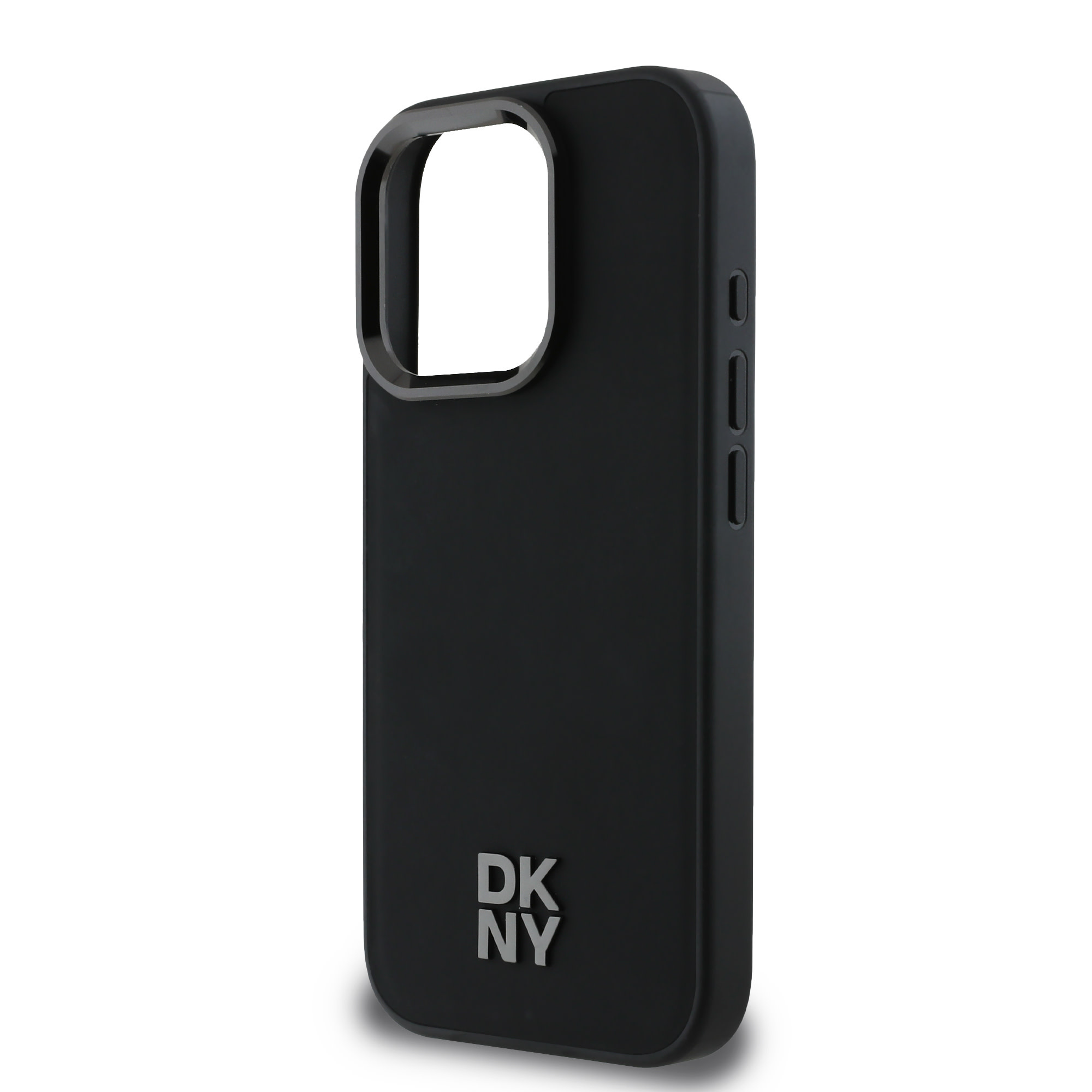 DKNY DKNY iPhone 16 Pro Backcover hoesje PU Leather Stack Logo Magsafe - Zwart, foto 6 van 6