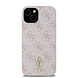 Guess Guess iPhone 15 Back cover coque Magsafe 4G Small - Rose Guess Guess iPhone 15 Back cover coque Magsafe 4G Small - Rose