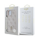 Guess Guess iPhone 15 Back cover coque Magsafe 4G Small - Rose Guess Guess iPhone 15 Back cover coque Magsafe 4G Small - Rose