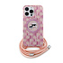 Karl Lagerfeld iPhone 16 Pro Max Back cover coque Magsafe IML KC heads - cord - Rose Karl Lagerfeld iPhone 16 Pro Max Back cover coque Magsafe IML KC heads - cord - Rose