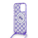 Karl Lagerfeld Karl Lagerfeld iPhone 16 Pro Max Back cover coque Magsafe IML KC heads - cord - Violet Karl Lagerfeld Karl Lagerfeld iPhone 16 Pro Max Back cover coque Magsafe IML KC heads - cord - Violet