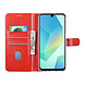 TUNIQ TUNIQ Galaxy A06 Book Case hoesje Pasjeshouder - Rood TUNIQ TUNIQ Galaxy A06 Book Case hoesje Pasjeshouder - Rood