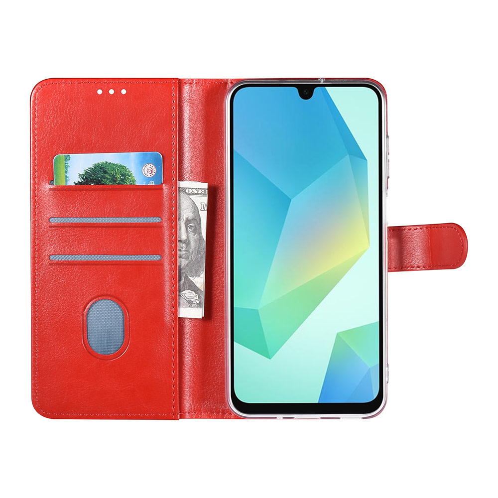 TUNIQ TUNIQ Galaxy A06 Book Case hoesje Pasjeshouder - Rood, foto 4 van 5