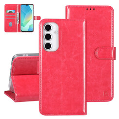 TUNIQ Galaxy A06 Book type case - Pasjeshouder -  Pink