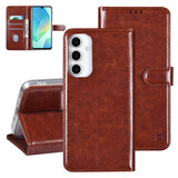 TUNIQ TUNIQ Galaxy A06 Book type housse Pasjeshouder - Marron TUNIQ TUNIQ Galaxy A06 Book type housse Pasjeshouder - Marron