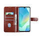 TUNIQ TUNIQ Galaxy A06 Book Case hoesje Pasjeshouder - Bruin TUNIQ TUNIQ Galaxy A06 Book Case hoesje Pasjeshouder - Bruin