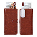 TUNIQ TUNIQ Galaxy A06 Book type housse Pasjeshouder - Marron TUNIQ TUNIQ Galaxy A06 Book type housse Pasjeshouder - Marron