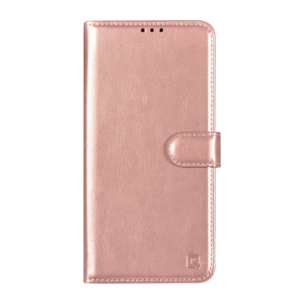 TUNIQ TUNIQ Galaxy A16 5G Book type case - Card holder for 3 cards - Magnetic closure - Hanger - Rose Gold TUNIQ TUNIQ Galaxy A16 5G Book type case - Card holder for 3 cards - Magnetic closure - Hanger - Rose Gold