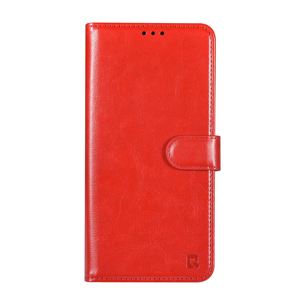 TUNIQ TUNIQ Galaxy A16 5G Book-Case hul - Kartenhalter für 3 Karten - Magnetverschluss - Hanger - Rot TUNIQ TUNIQ Galaxy A16 5G Book-Case hul - Kartenhalter für 3 Karten - Magnetverschluss - Hanger - Rot