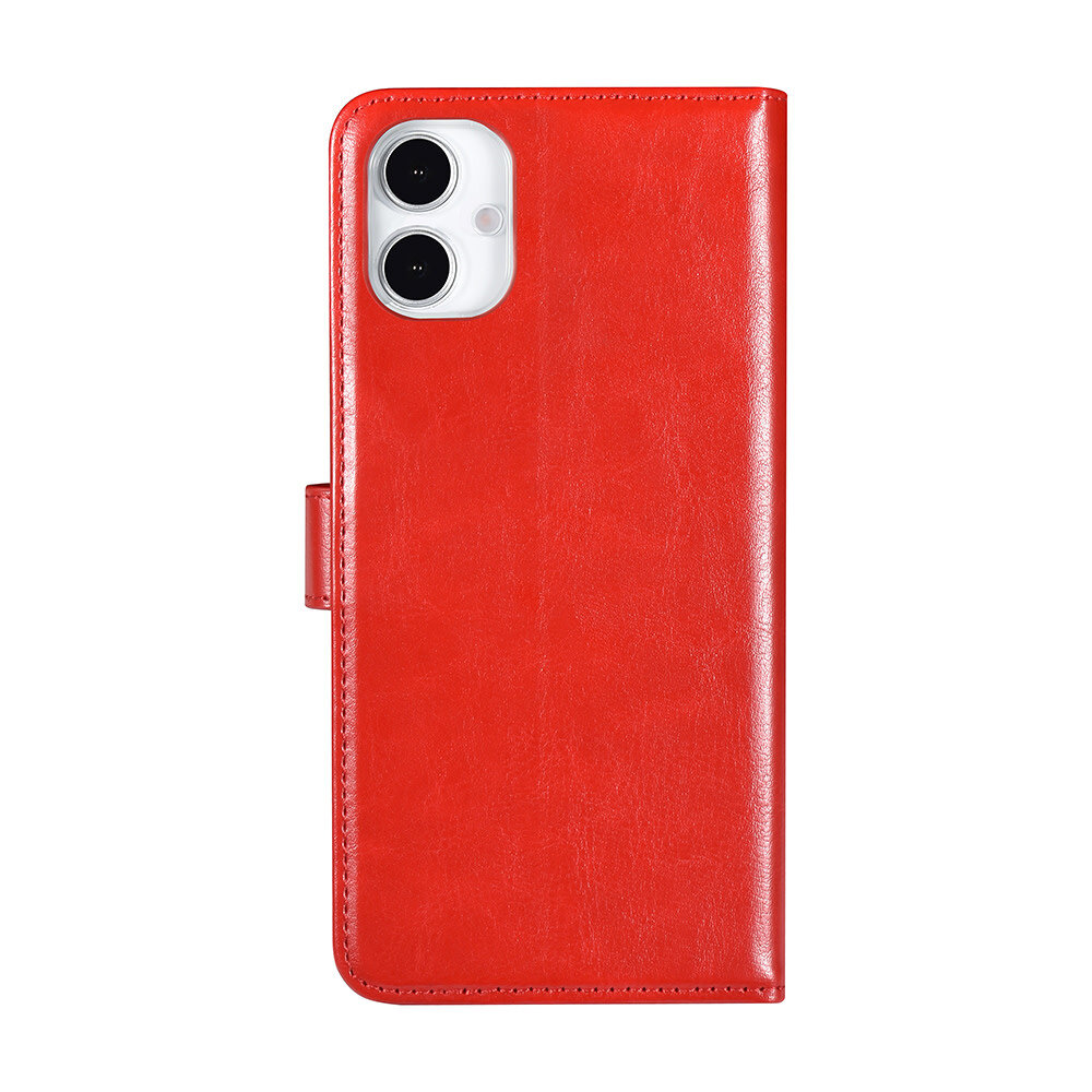 TUNIQ TUNIQ Galaxy A16 5G Book type case - Pasjeshouder - Red TUNIQ TUNIQ Galaxy A16 5G Book type case - Pasjeshouder - Red