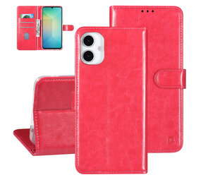 TUNIQ TUNIQ Galaxy A16 5G Book type case - Pasjeshouder - Hot Pink TUNIQ TUNIQ Galaxy A16 5G Book type case - Pasjeshouder - Hot Pink