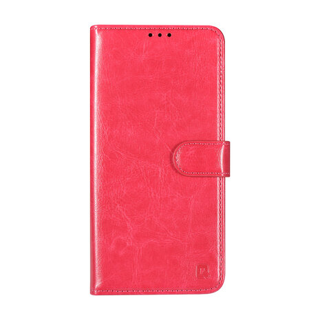 TUNIQ TUNIQ Galaxy A16 5G Book type case - Card holder for 3 cards - Magnetic closure - Hanger - Hot Pink TUNIQ TUNIQ Galaxy A16 5G Book type case - Card holder for 3 cards - Magnetic closure - Hanger - Hot Pink