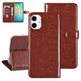 TUNIQ TUNIQ Galaxy A16 5G Book Case hoesje Pasjeshouder - Bruin TUNIQ TUNIQ Galaxy A16 5G Book Case hoesje Pasjeshouder - Bruin