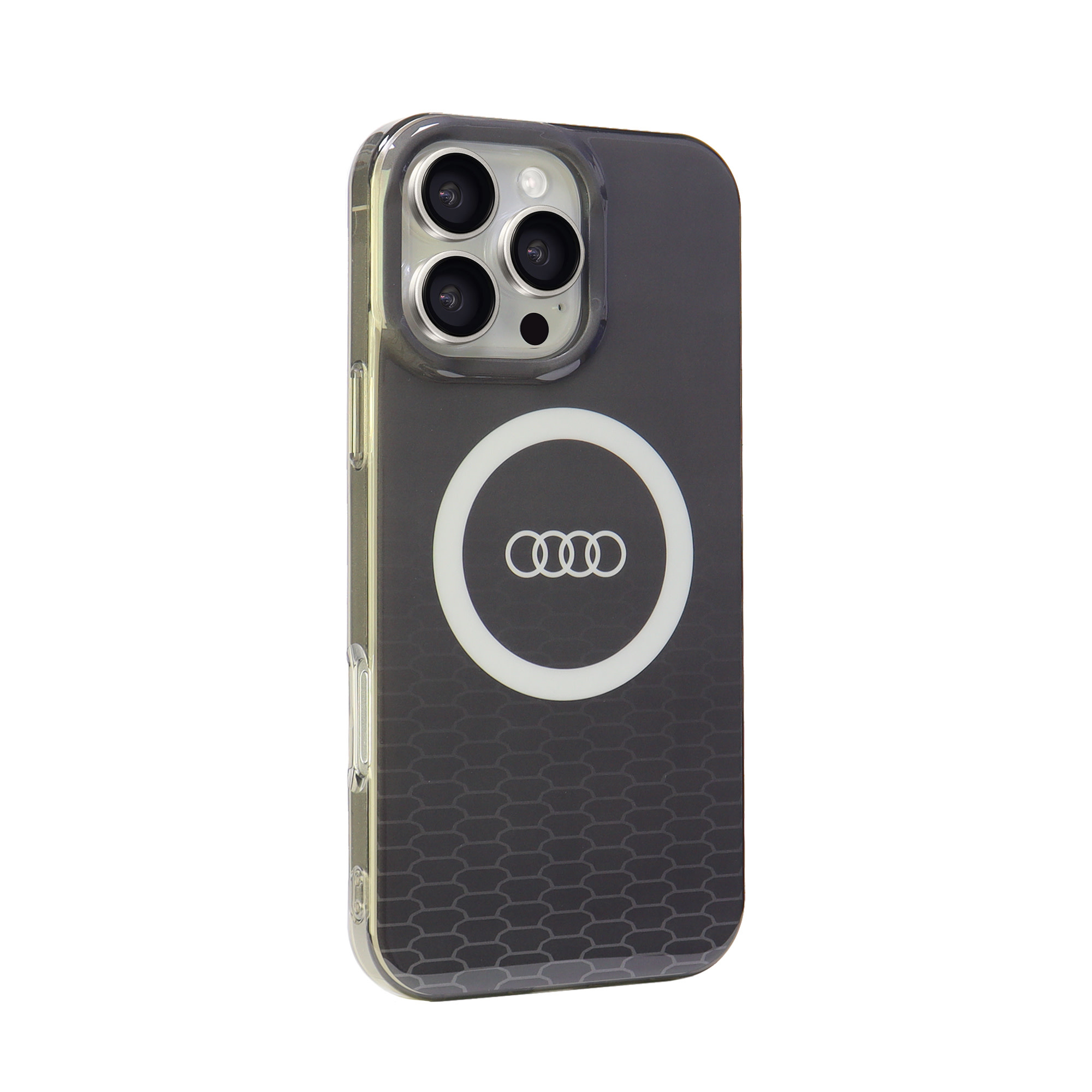 Audi Audi iPhone 16 Pro Max Backcover hoesje IML Q5 - Zwart, foto 2 van 6
