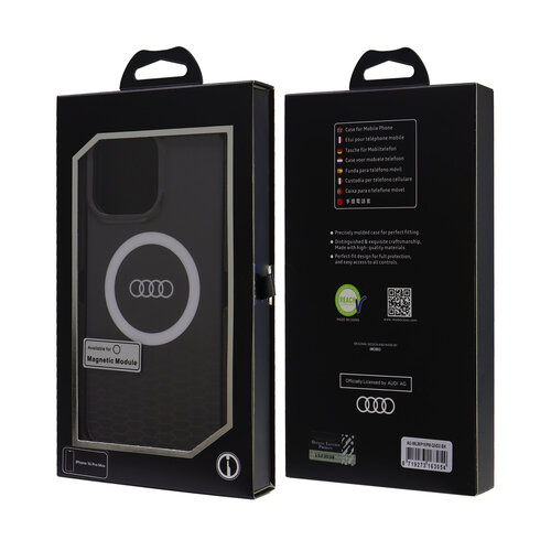Audi Audi iPhone 16 Pro Max Back cover coque IML Q5 - Noir