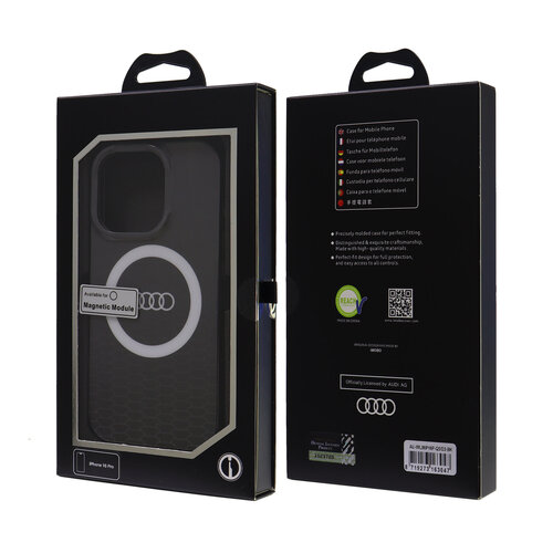 Audi Audi iPhone 16 Pro Back cover case - IML Q5 - Black