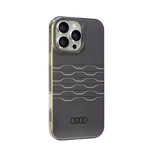 Audi Audi iPhone 16 Pro Max Back cover coque IML A6 - Noir