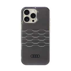 Audi iPhone 16 Pro Max Back cover case - IML A6 - Black