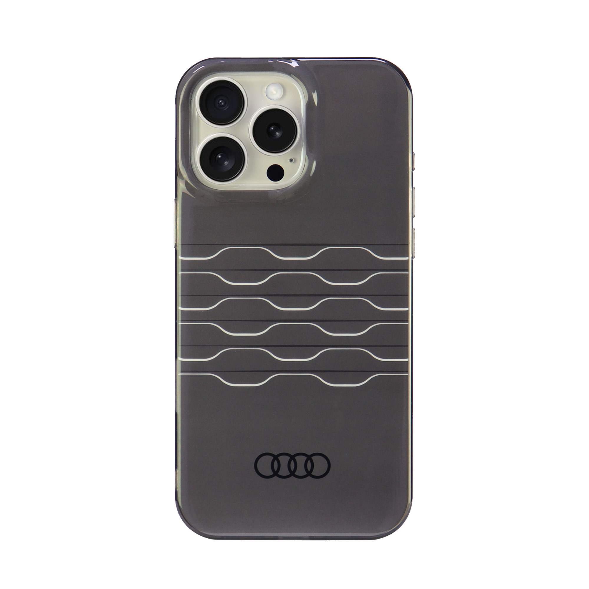 Audi Audi iPhone 16 Pro Max Backcover hoesje IML A6 - Zwart