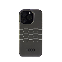 Audi iPhone 16 Pro Backcover hoesje IML A6 - Zwart