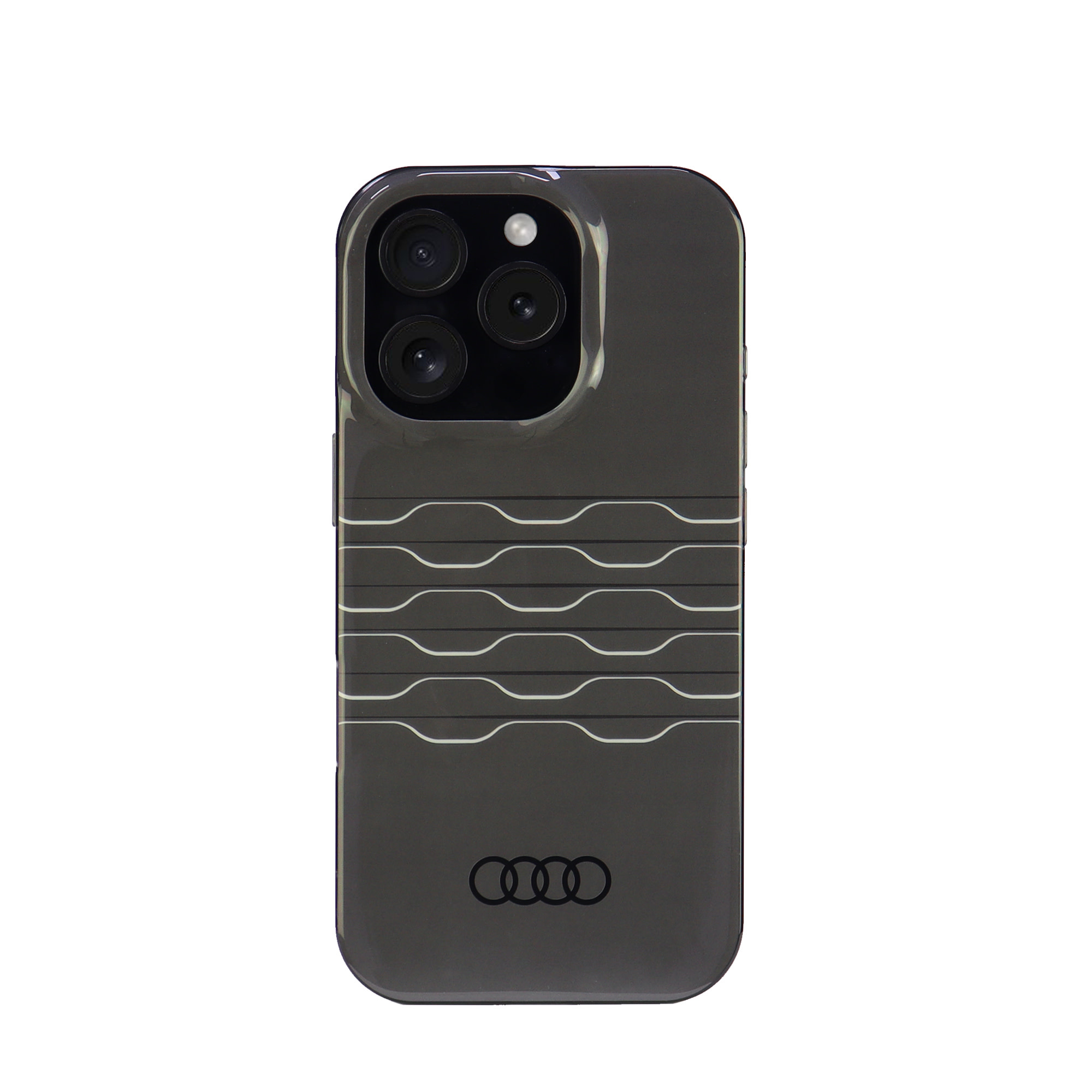 Audi Audi iPhone 16 Pro Backcover hoesje IML A6 - Zwart