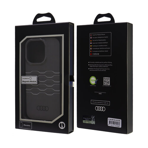 Audi Audi iPhone 16 Pro Back-Cover hul - IML A6 - Schwarz