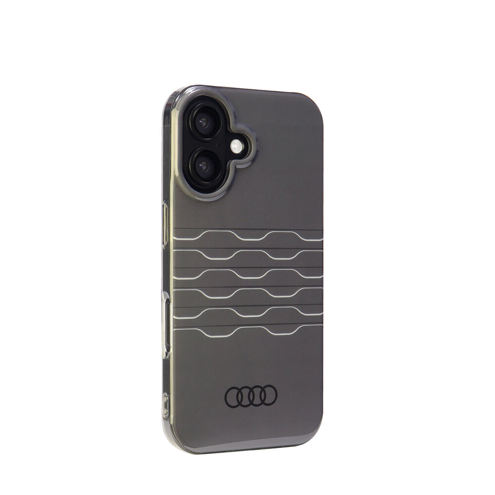 Audi Audi iPhone 16 Backcover hoesje IML A6 - Zwart